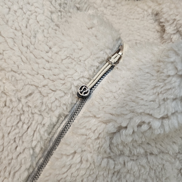 Lululemon Sherpa Jacket Long Cream XL/XXL - Picture 3 of 5